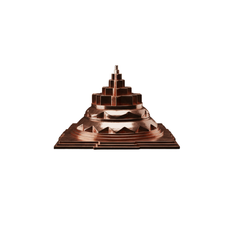 Copper Meru Shree Yantra – Sacred Vedic Geometry for Prosperity & Harmony